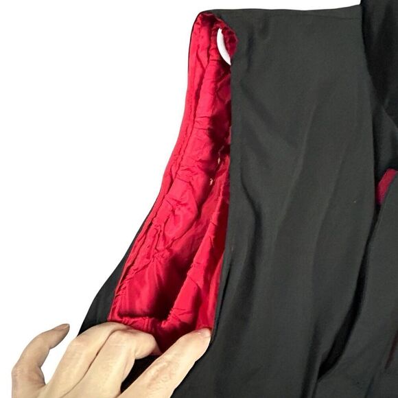 Vtg Cabelas Down Puffer Vest Mens Sz L Full Zip Pockets Black Outdoor Gorpcore - Picture 8 of 16